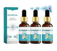 EchoPure Organic Ear Support Elixir,Tinniease Spray for Tinnitus,EchoEase Tinnitus Relief Spray,Echo Ease Inhaler,Tinnitus Relief for Ringing Ears,Relieve Ear Discomfort (3 Pcs)