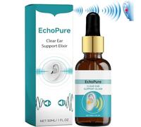 EchoPure Organic Ear Support Elixir, Tinniease Spray for Tinnitus, Tinnitus Relief for Ringing, Cleans The Ears, Tinnitus Relief Spray, Ear Care Sprays, Relieve Ear Discomfort (1 Pcs)