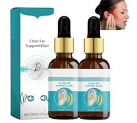 EchoPure Organic Ear Support Elixir, Tinniease Spray for Tinnitus, Tinnitus Relief for Ringing, Cleans The Ears, Relieve Ear Discomfort (2)