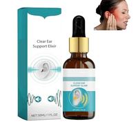 EchoPure Organic Ear Support Elixir, Tinniease Spray for Tinnitus, Tinnitus Relief for Ringing, Cleans The Ears, Relieve Ear Discomfort (1)