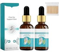 EchoPure Organic Ear Support Elixir, Tinniease Spray for Tinnitus, Tinnitus Relief for Ringing Ears, EchoEase Tinnitus Relief Spray, Relieve Ear Discomfort (2PC)