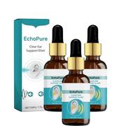 EchoPure Organic Ear Support Elixir, Tinnitus Relief for Ringing Ears,Ear Soothing Agent, Tinnitus Relief Spray, Relieve Ear Discomfort (3pcs)