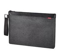 ECHSRT File Folder Document Organizer for Travel, Document Bag Zipper Pouch for Men & Women Black