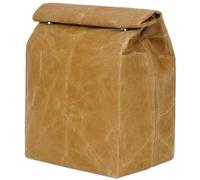 ECHSRT Waxed Canvas Lunch Bag, Vintage Reusable Lunch Box for Men & Women, Waterproof Leakproof Insulated Lunch Sack for Work, Office, Picnic