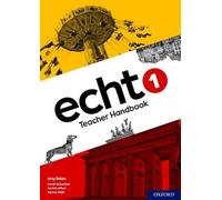 Echt 1 Teacher Handbook