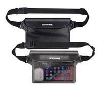 ECHTPower Waterproof Pouch Bag,2-Pack,Waterproof Dry Bag with Adjustable Waist Strap for Swimming, Rafting, Kayaking, Boating, Camping, Hiking, Fishing