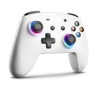 ECHTPower Wireless Gaming Controller Hall Effect Joystick, 2.4G & Wired 1000Hz Polling Rate, 800mAh Battery, Adjustable RGB/Turbo/Marko/Vibration/6 Axis Gyro/Wake-up- for PC/Switch/iOS/Android black1