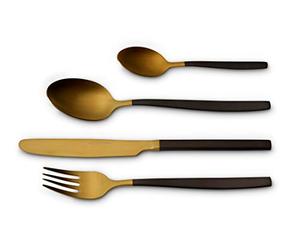 Echtwerk Positano EW-BS-3265B Table Cutlery Due-Bronze / Black Edition