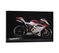 ECHUN Motorcycle Poster for MV Agusta F4 RC Sport Bike Decorative Canvas Wall & Art Picture Painting 20x30inch(50x75cm)