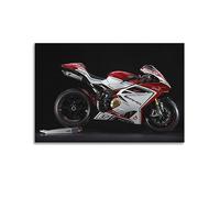 ECHUN Motorcycle Poster for MV Agusta F4 RC Sport Bike Decorative Canvas Wall & Art Picture Painting 24x36inch(60x90cm)