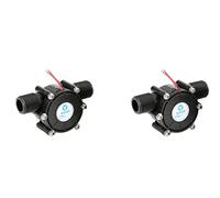 Echwave 2X -Hydro Generator 12V 10W DC Water Flow Generator Turbine Generator Hydroelectric Tap Water Flow Hydraulic DIY