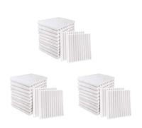 Echwave Acoustic Foam Panels, Studio Wedge Tiles, Acoustic Foam, Soundproof Pyramid Studio Treatment Wall, etc., 2.5 x 30 x 30 cm, Pack of 36