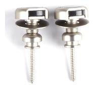 Echwave Guitar Pins Auto Lock Rear Belt Buckle Acoustic Guitar Electric Bass Guitar with Lockable Back Pins Easy Installation Easy To Use