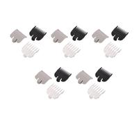 Echwave Pack of 15 Universal Hair Cutting Machine Border Comb Border Comb Haircut Tools Electric Clipper Cutting Machine 1.5 mm / 3 mm / 4.5 mm