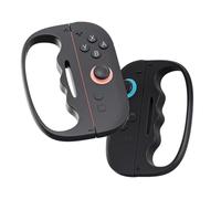 ECHZOVE Grip for Switch 2 Fitness Boxing, Handle for Nintendo Switch 2 Boxing - 2 Packs (Black)