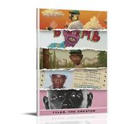 ecicO Tyler The Creator Poster Album Cover Poster Decorative Painting Canvas Wall Art Picture Print Modern Family Bedroom Decor 16x24inch(40x60cm)