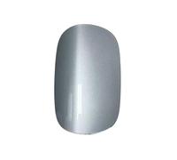 ECKBRJA A2057570106 Exterior Fuel Tank Cap Decoration Cover For Mercedes For Benz C Class W205 C200 C260 C300 2015-2020 Car filler cap(SILVER)