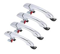 ECKBRJA Car Door Handle Exterior Door Handles 2005-2010 for Chrysler 300 300C Front Rear Left Right 4589009AH 5065801AG 5065800AG(1 Set)