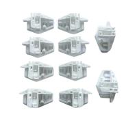 ECKBRJA Car Window Regulator for Peugeot 206 1996-2006 Auto Window Regulator Clips Front Right Left