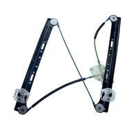 ECKBRJA Car Window Regulator Front Left Right Car Rear Power Window Regulator Without Motor Replacement for E83 X3 2001-2004 51338252393 51333448249(Front Left)