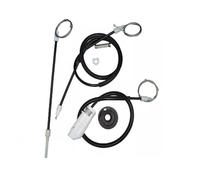 ECKBRJA Car Window Regulator Power Window Regulator Repair Set Tailgate Hatch for L&and R&Over SUV for Freelander MK1 L314 LN 1997-2006 3 5 Door CVH101150