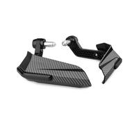 ECKBRJA for 7/8" 22mm Handlebar Motorcycle Brake Clutch Lever Hand Guard Protector Handguard Windshield Universal Handlebar Protector(Black)