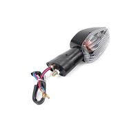 ECKBRJA For CB400 SF CB 1300 600 900 For Hornet CBR RR 1100XX 600F CBR125R Motorcycle Turn Signal Indicator Light Front Rear Turning Indicators(Clear)