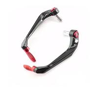 ECKBRJA for CBR 600RR 900RR 1000RR Brake Clutch Levers Handlebar Guard Protector Motorcycle Parts Handlebar Protector(RED)