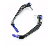 ECKBRJA for CBR 600RR 900RR 1000RR Brake Clutch Levers Handlebar Guard Protector Motorcycle Parts Handlebar Protector(Blue)