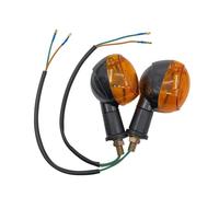 ECKBRJA For Dax ST CT Z50 50 70 125cc Front Rear Turn Signal Light Indicator Blinker Tail Flasher Lamp Turning Indicators(2 Piece)