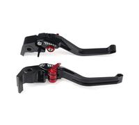 ECKBRJA for Ducati for Monster Plus for Monster 937 950 Plus Motorcycle Front Brake Clutch Lever Adjustable Tie Rod Clutch Lever(RED)