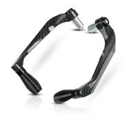 ECKBRJA for Suzuki Motorcycle Handlebar Brake Clutch Lever Hand Guard Protector Accessories Handlebar Protector(Black)