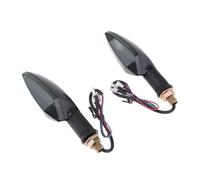 ECKBRJA For Suzuki Universal Front Rear Motorcycle Turn Indicator Blinker Light Lamp Turning Indicators