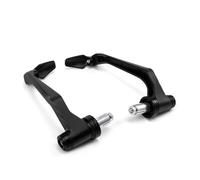 ECKBRJA for Triumph Motorcycle Handlebar Grips Guard Brake Clutch Levers Protector Universal Handlebar Protector(Black)