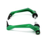 ECKBRJA for Triumph Motorcycle Handlebar Grips Guard Brake Clutch Levers Protector Universal Handlebar Protector(Green)