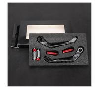 ECKBRJA for Triumph Motorcycle Lever Guard Brake Clutch Protector Handlebar Protector(RED,Lever Guard)