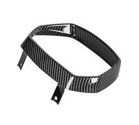 ECKBRJA For Vespa For Sprint 50 125 150 2016-2022 Motorcycle Front Head Light Headlight Trim Guard Cover Headlamp Decorative Frame Head Lamp Guard(Carbon Fiber Look)