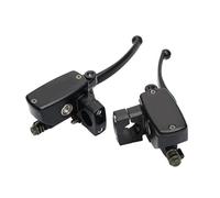 ECKBRJA for VTX 1800 2002-2008 for Valkyrie GL 1500 VT for Shadow 1100 VTX 1300 1800 25mm Motorcycle Brake Master Cylinder Clutch Lever Clutch Lever(1 Pair Black)