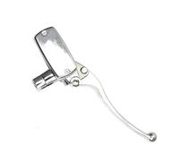 ECKBRJA for VTX 1800 2002-2008 for Valkyrie GL 1500 VT for Shadow 1100 VTX 1300 1800 25mm Motorcycle Brake Master Cylinder Clutch Lever Clutch Lever(Right Silver 14)