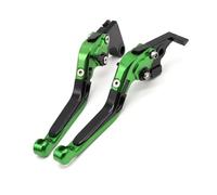ECKBRJA Motorcycle Brake Clutch Levers For Z1000 2003-2006 Z 1000 03-06 Foldable Extendable Motorcycle Brake Clutch Levers(GREEN)