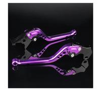 ECKBRJA Motorcycle Brake Clutch Levers For Z900 Z650 Z 650 900 2017-2019 2020 2021 2022 2023 2024 Motorcycle Adjustable Brake Clutch Lever Short/Long Levers(177mm Purple)