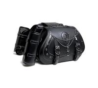 ECKBRJA Motorcycle for Bike Travelers Motorcycle Saddlebag Side Bag(B)