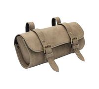ECKBRJA Motorcycle for Ducati Motorcycle Tool Fork Saddlebags Handlebar Sissy Bar Storage Bag(Brown Gray)