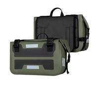 ECKBRJA Motorcycle for Motorcycle Bags Waterproof Outdoor Large Capacity Luggage Saddle Bag(Army Green)