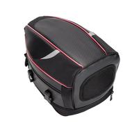 ECKBRJA Motorcycle for Motorcycle Racing Riding Motocross Tail Bag Tail Travel Rider Luggage Rear Back Seat Bag Saddle Bag(RED)