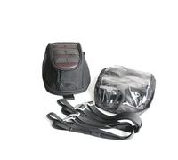 ECKBRJA Motorcycle for Universal Retro Motorcycle Oil Tank Portable Backpack with Straps Magnetic Fuel Tank Luggage Bag(Brown)