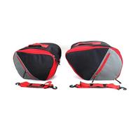 ECKBRJA Motorcycle for Y&amaha for Tracer 9GT 2022 2023 2024 for Tracer900 Motorcycle Luggage Bags Expandable Inner Bags(RED)
