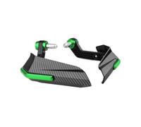ECKBRJA Motorcycle Hand Guard for CB650R CBR650R CBR650F CNC Handlebar Brake Clutch Lever Protector Hand Guards(Green)