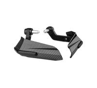 ECKBRJA Motorcycle Hand Guard for CB650R CBR650R CBR650F CNC Handlebar Brake Clutch Lever Protector Hand Guards(Black)