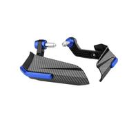 ECKBRJA Motorcycle Hand Guard for CB650R CBR650R CBR650F CNC Handlebar Brake Clutch Lever Protector Hand Guards(Blue)